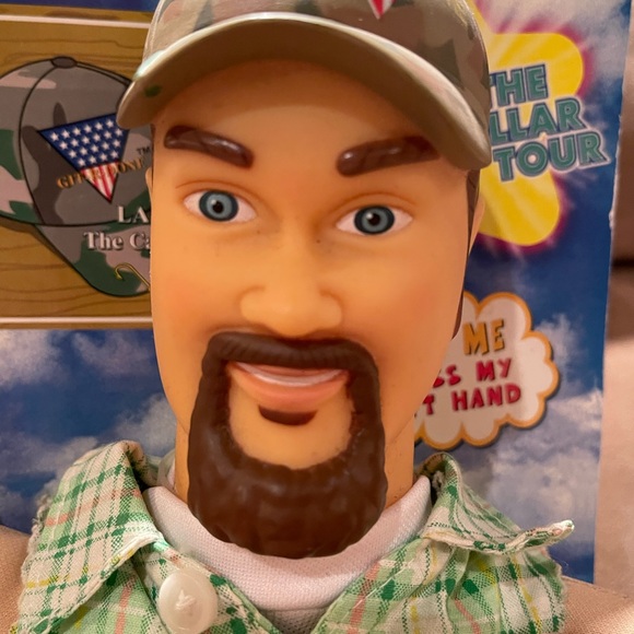 Larry the Cable Guy talking doll 2005 NIB - Picture 2 of 5